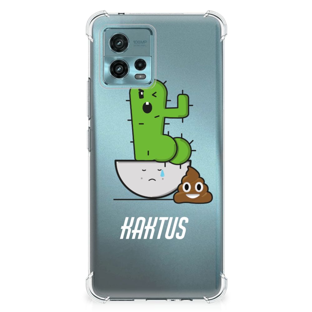 otorola Moto G72 Stevig Bumper Hoesje Cactus Poo B2C Telecom