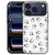 Pinguïn iPhone 18 Pro Max hoesje met zwart-wit pinguïnpatroon op de kunstleren achterkant
