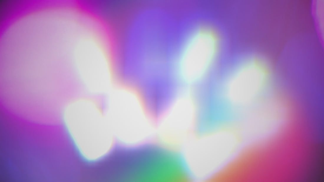 kleurrijke zachte bokeh achtergrond verlichting abstract
