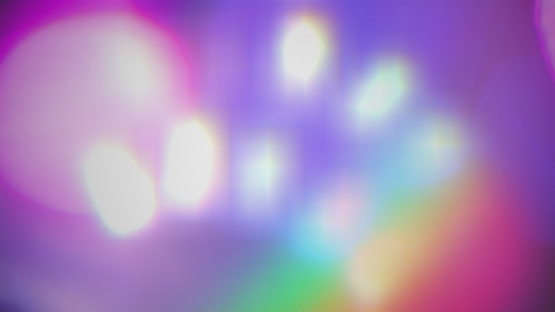 abstract kleuren lichtreflecties vage uitlichting