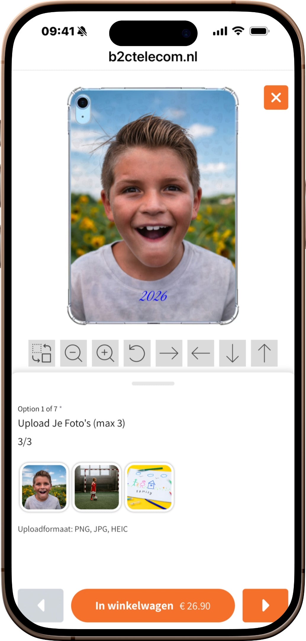 Tablet en iPad TPU hoesje ontwerpen met eigen foto | Instructievideo