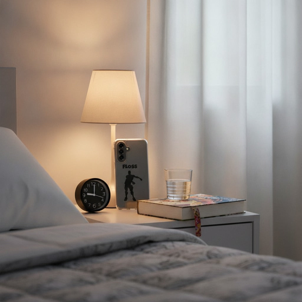 Samsung Galaxy A37 TPU Hoesje Floss - lifestyle foto in huiselijke setting