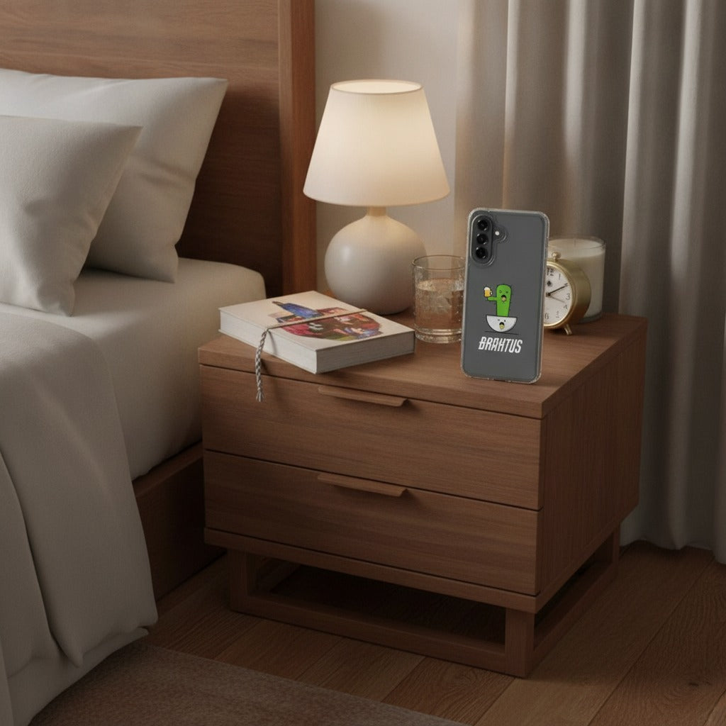 Samsung Galaxy A37 TPU Hoesje Braktus - lifestyle foto in huiselijke setting