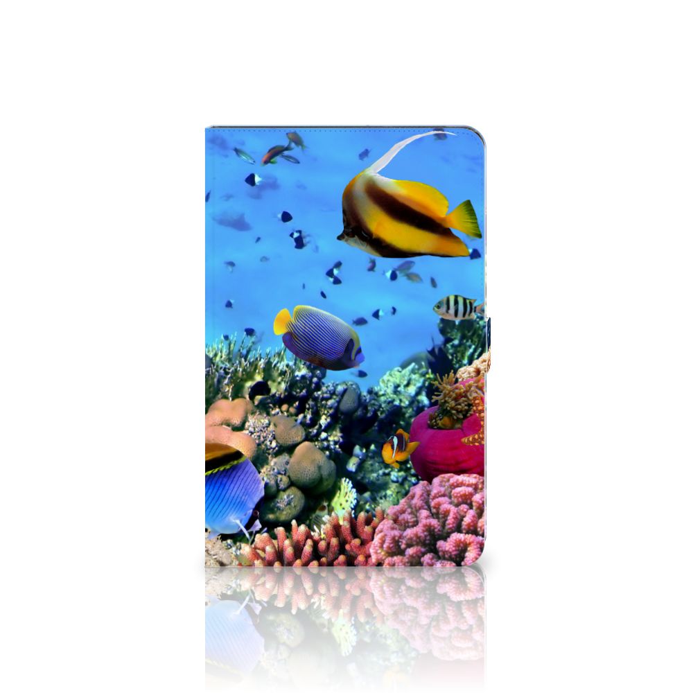 Samsung Galaxy Tab S6 Lite | S6 Lite (2022) Flip Case Vissen design anzicht