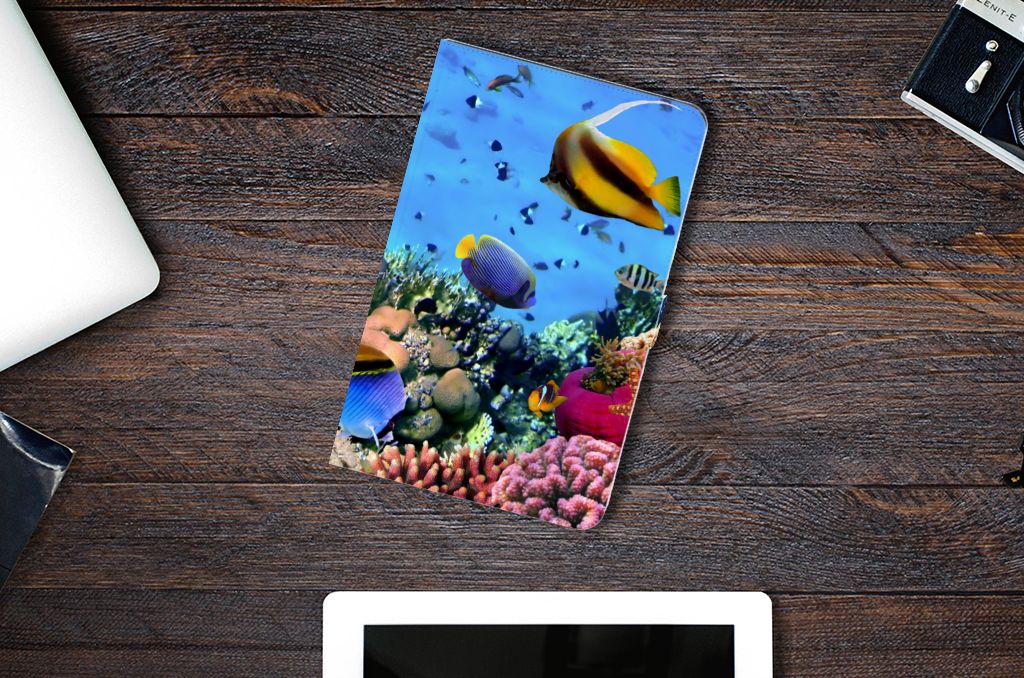 Samsung Galaxy Tab S6 Lite | S6 Lite (2022) Flip Case Vissen aanzicht design