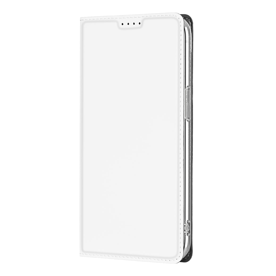 Stand Case Hoesje iPhone 16e – Wit met Pashouder, elegant en functioneel smartphone hoesje voor Apple iPhone 16e.