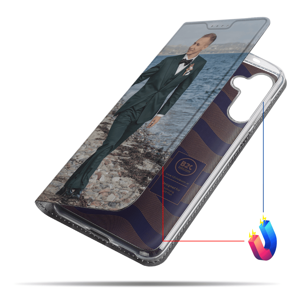 Stand Case Hoesje Maken voor de Samsung Galaxy S24 Plus