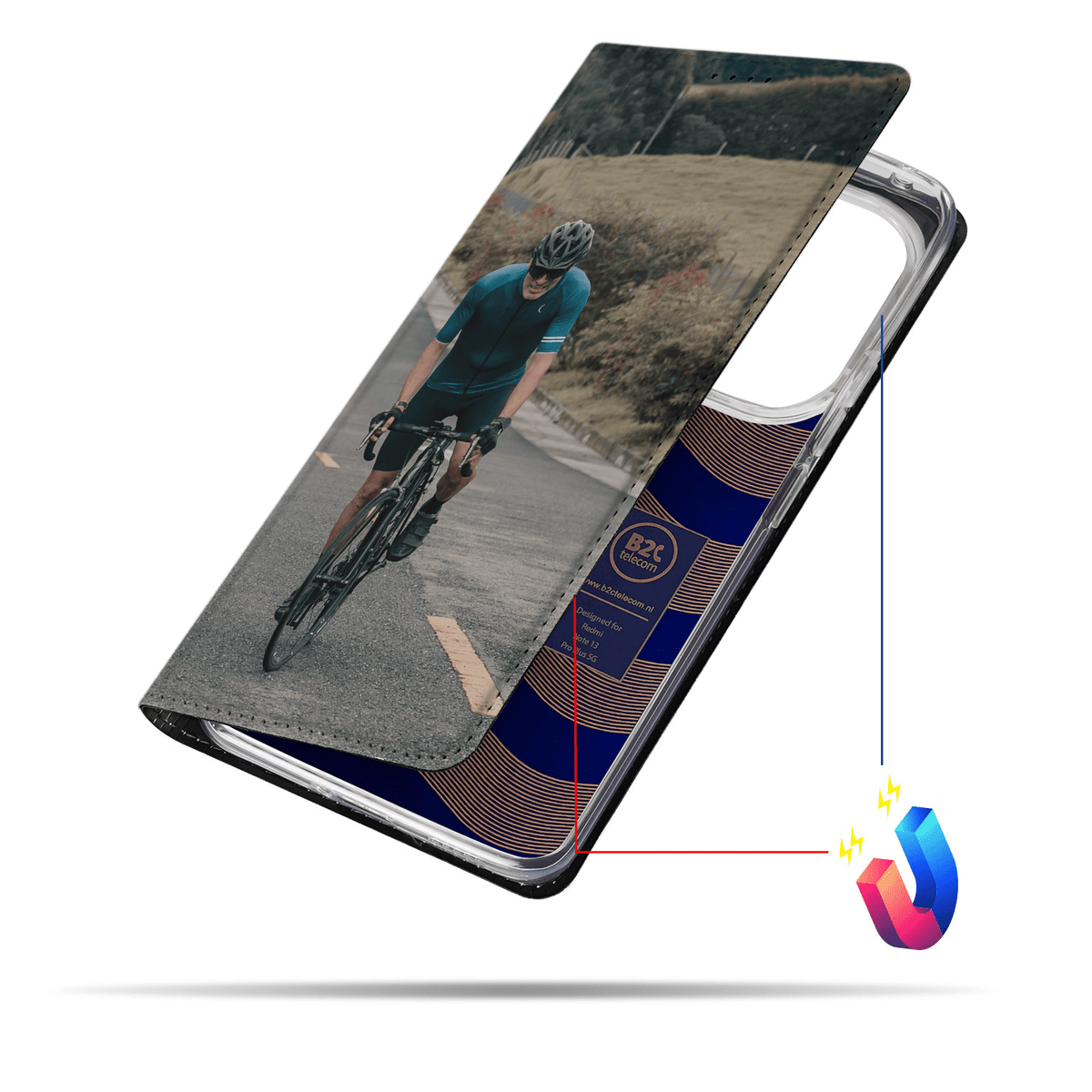 Stand Case Hoesje Maken voor de Xiaomi Redmi Note 13 Pro Plus