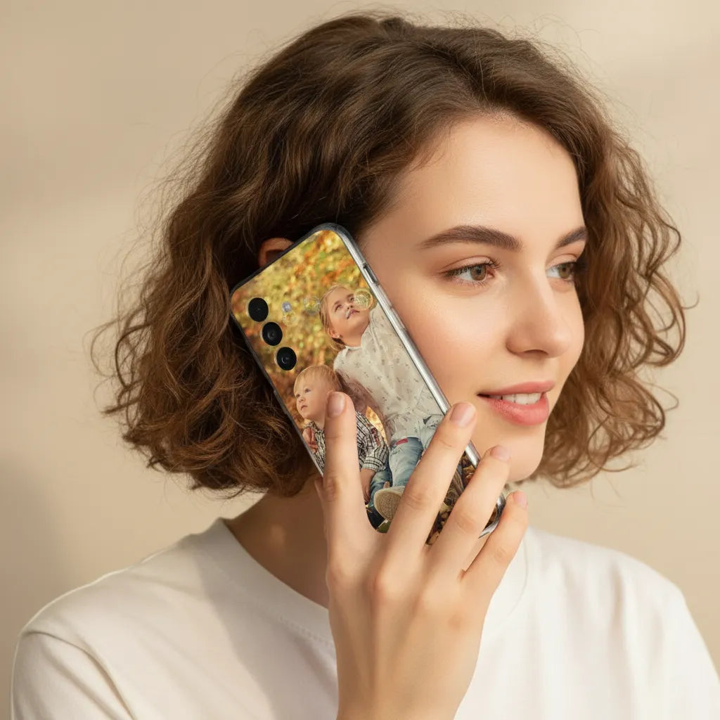 Gepersonaliseerd telefoonhoesje met eigen foto, productafbeelding 2