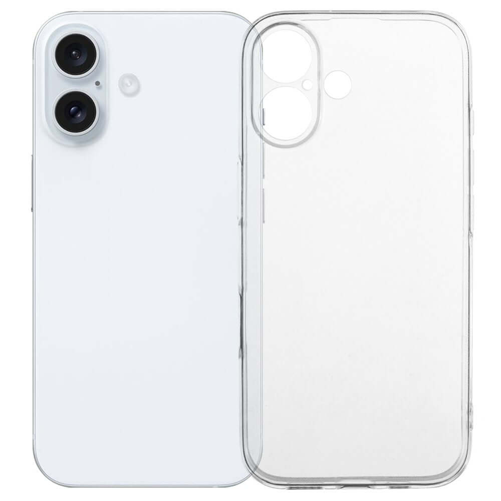Transparant TPU Hoesje – Flexibele Back Cover – Apple iPhone 17