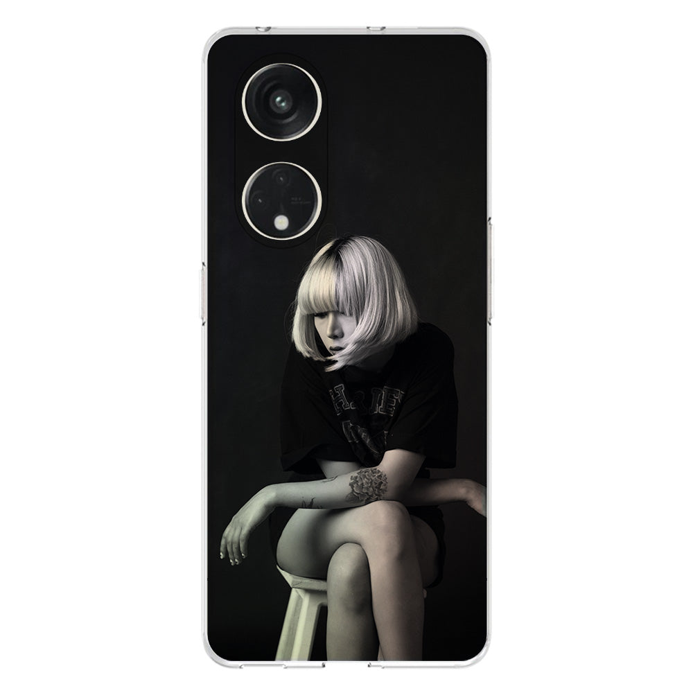 TPU Back Cover Hoesje Maken voor de OPPO Reno8 T 5G 