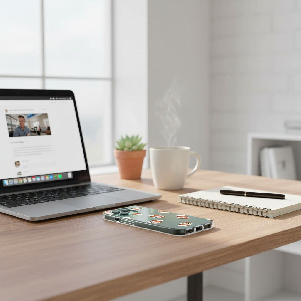Fairphone 6 Nut Jar Hoesje | TPU Case - lifestyle foto in huiselijke setting
