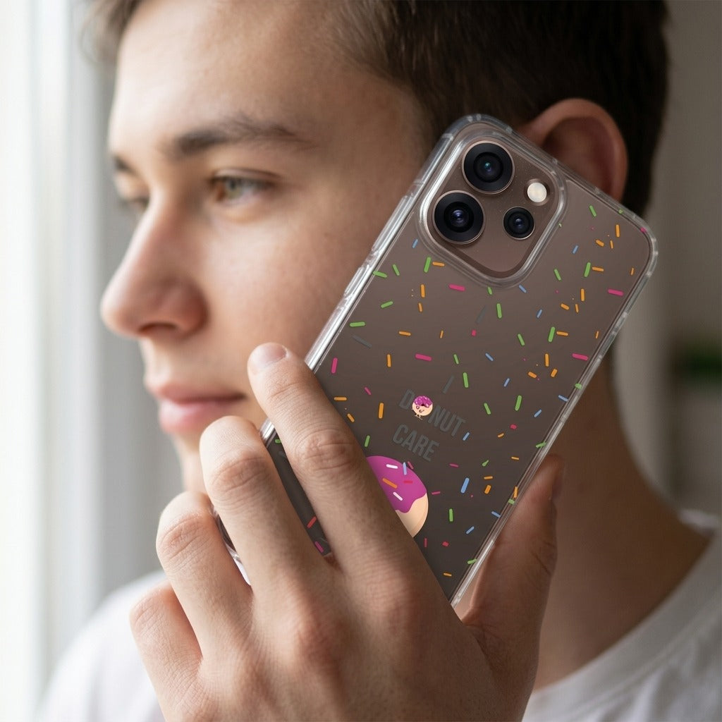 TPU Hoesje OPPO Reno15 Pro Hoesje Donut Roze - lifestyle foto