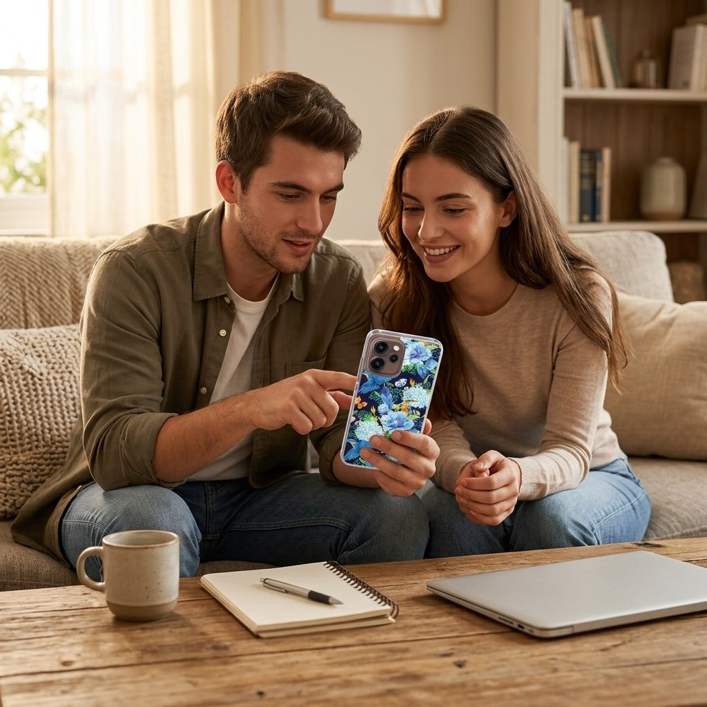 TPU Hoesje OPPO Reno15 Pro Siliconen hoesje IJsvogel - lifestyle foto