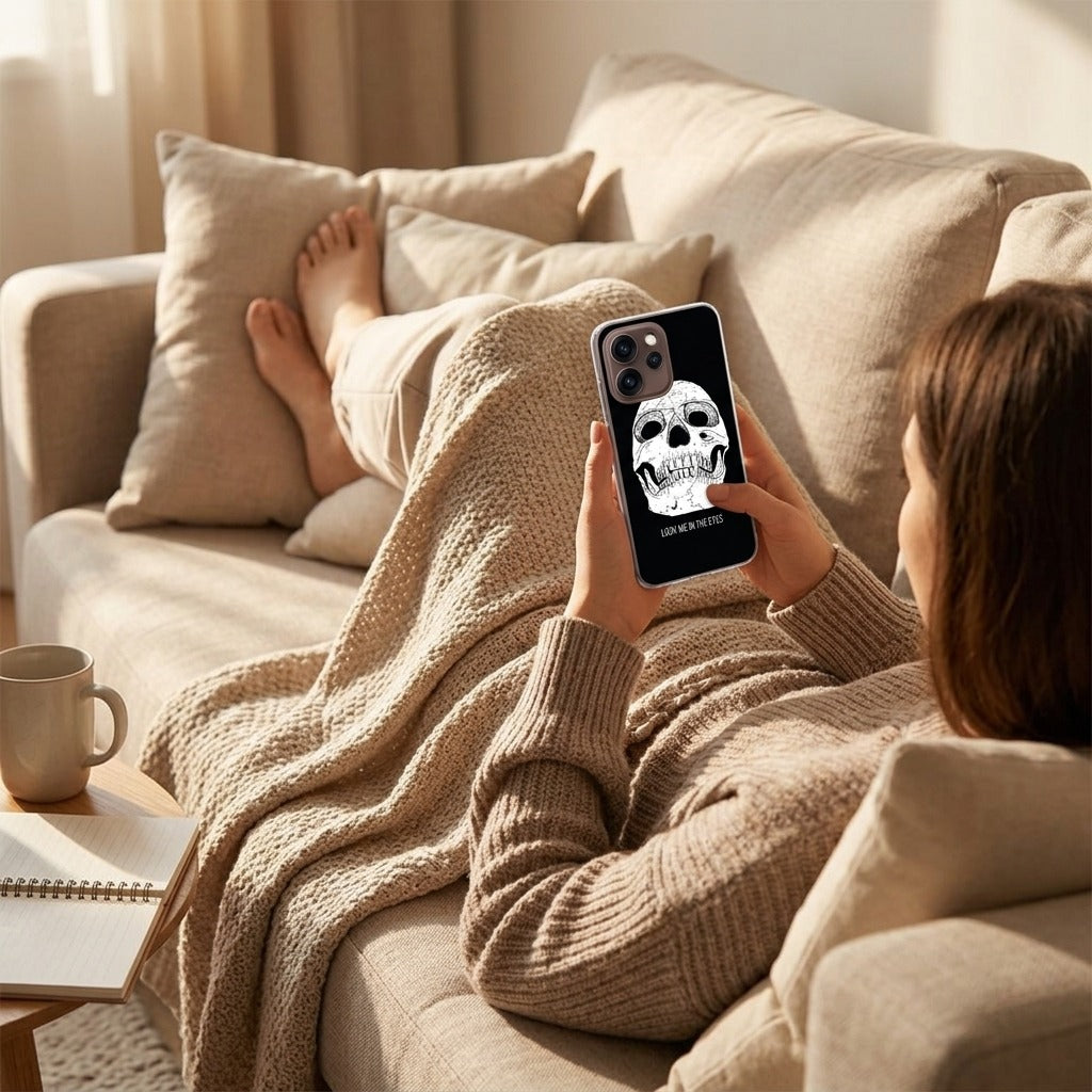 TPU Hoesje OPPO Reno15 Pro Skull Eyes - lifestyle foto