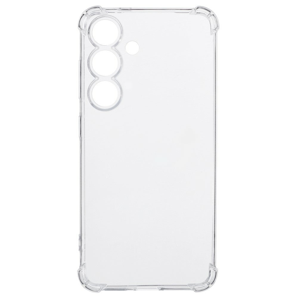 Samsung Galaxy S26 Plus Schokbestendig Transparant Hoesje transparant back cover achterkant.